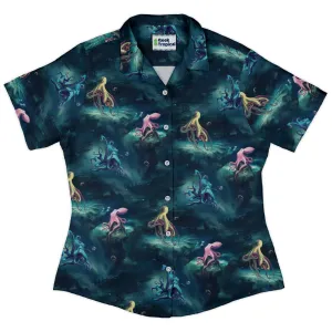 Octopus Lair Curvy Button Up Shirt