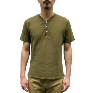 OD LW “Zakurozome” Natural Pomegranate Dyed Military Henley