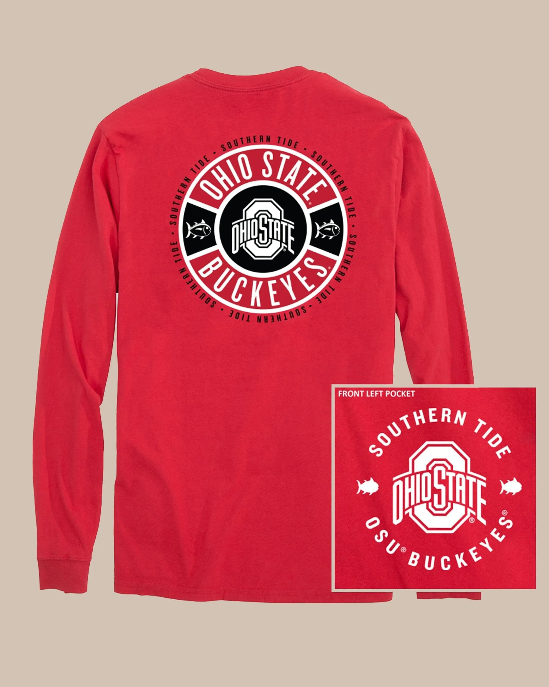 Ohio State Buckeyes Ring Badge T-Shirt