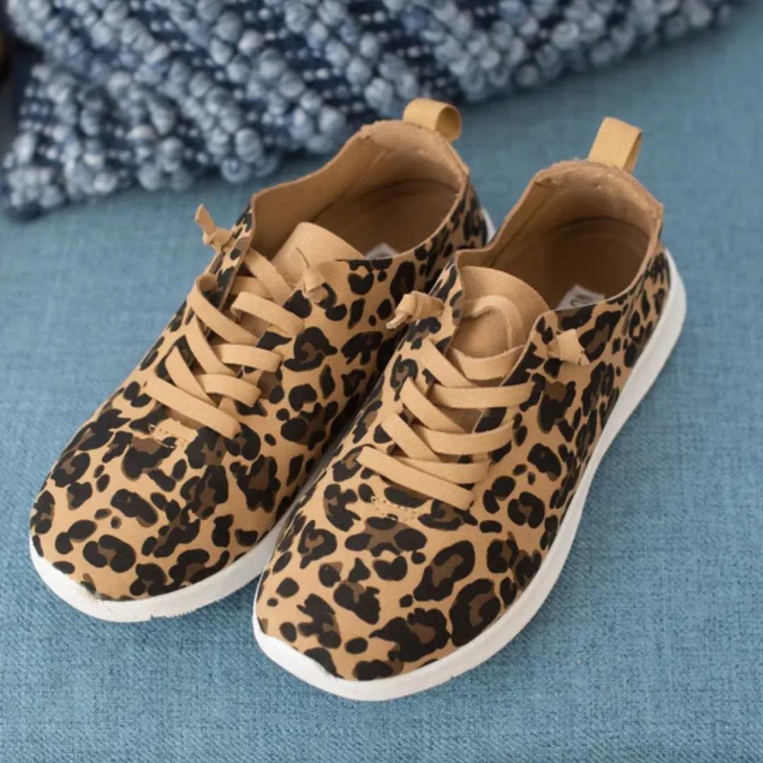 Online Exclusive | Mayo Faux Lace Sneaker in Leopard