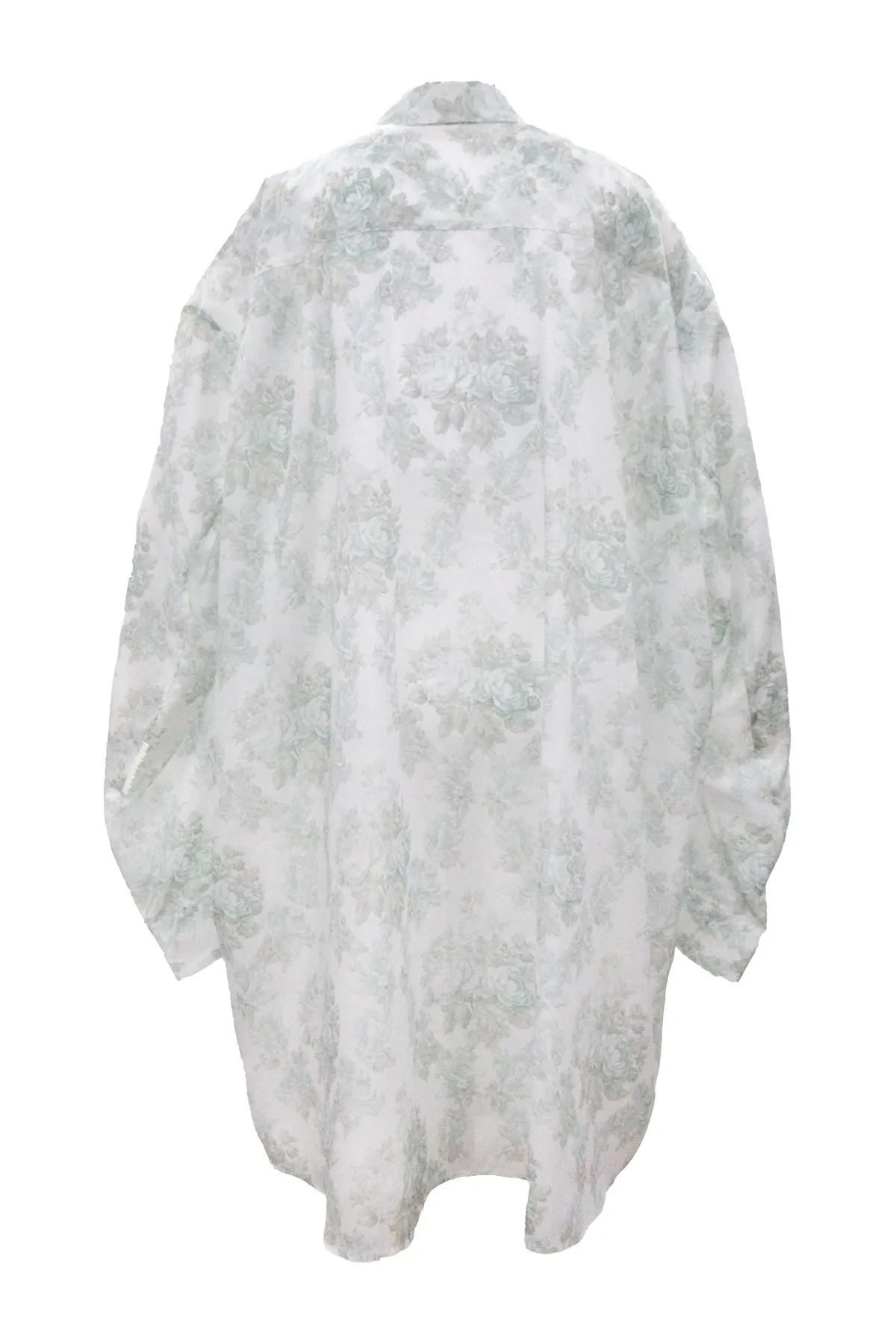 Oval Long Shirt / Flower