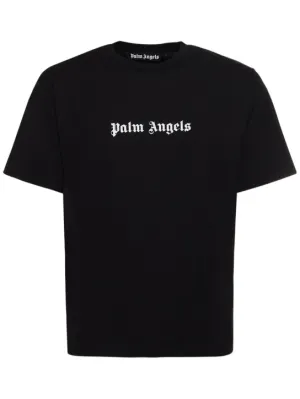 Palm Angels   Classic logo slim cotton t-shirt 