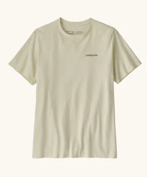 Patagonia Adult Fitz Roy Icon Responsibili-Tee - Birch White