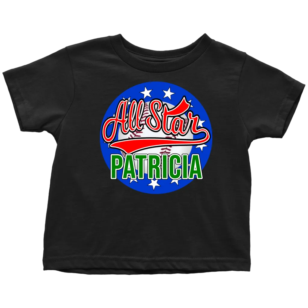 PATRICIA ALL STAR TODDLER T-SHIRT FOR PATRICIA