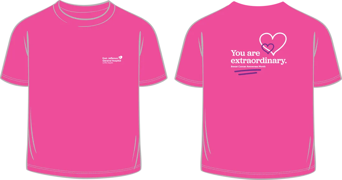 Personal Item Pink Breast Cancer Awareness Tee Shirt (EJGH)