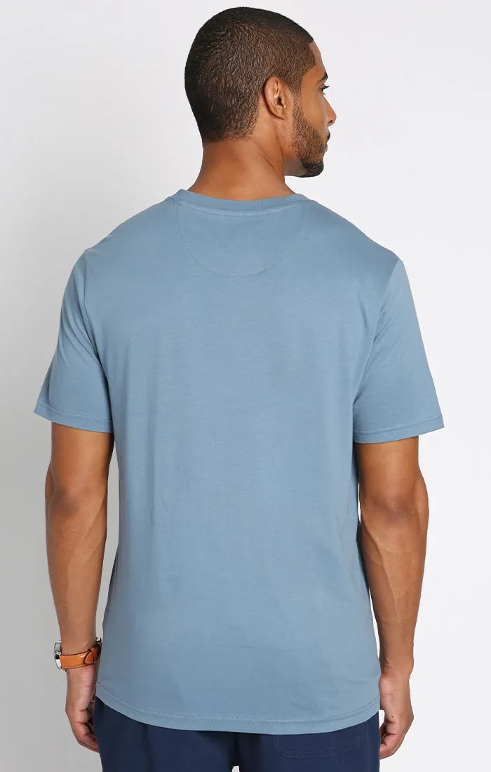 Pima Cotton Short Sleeve Henley