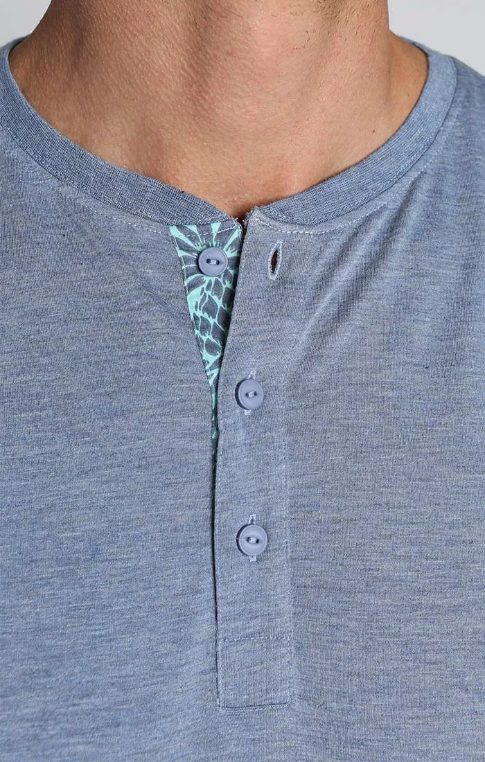 Poly Viscose Soft Henley