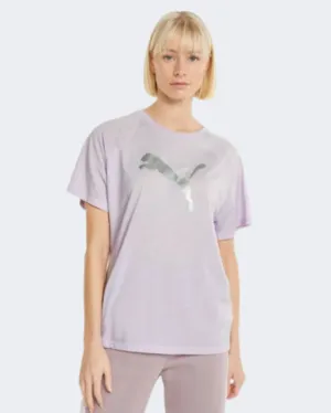 Puma Evostripe Women Lifestyle T-Shirt Lavender Fog