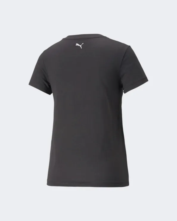 Puma Stardust Crystalline Short Sleeve Women Training T-Shirt Black