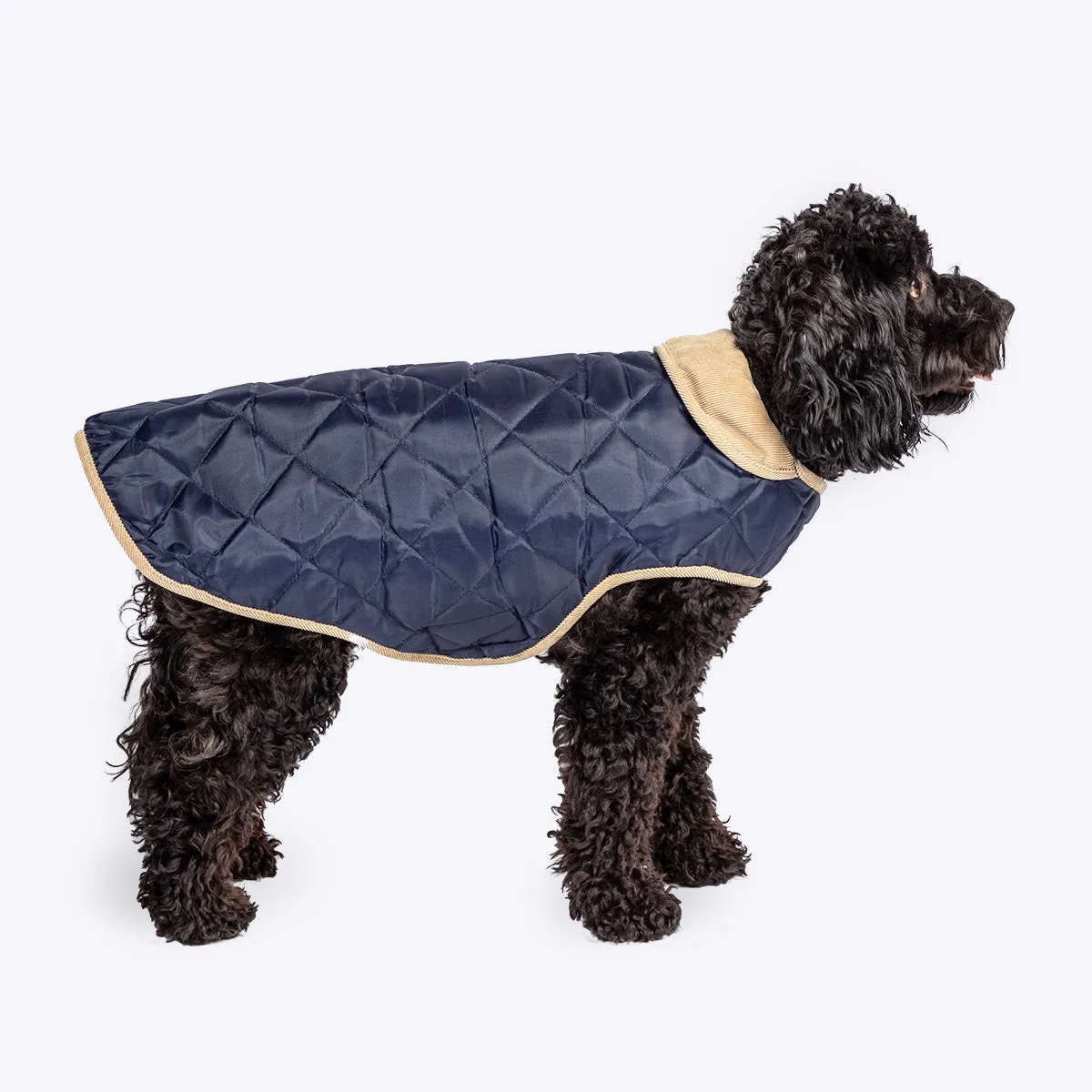 Quilted Dog Coat Country Style