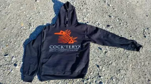 Red/silver Print Cock'teryx Hoodie