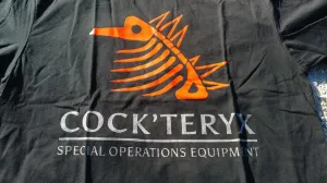 Red/silver Print Cock'teryx Tshirt