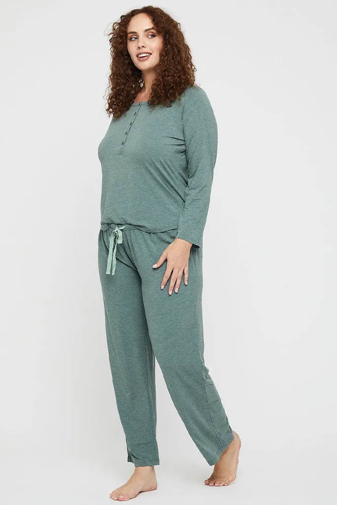 Relax PJ Pants - Moss Green