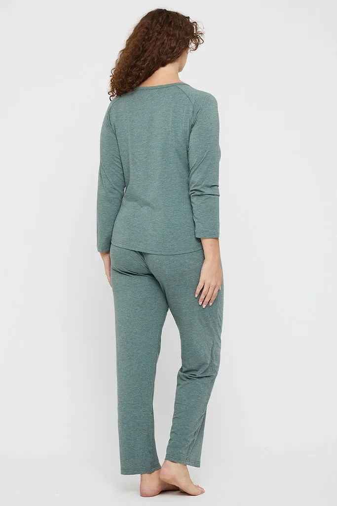 Relax PJ Pants - Moss Green