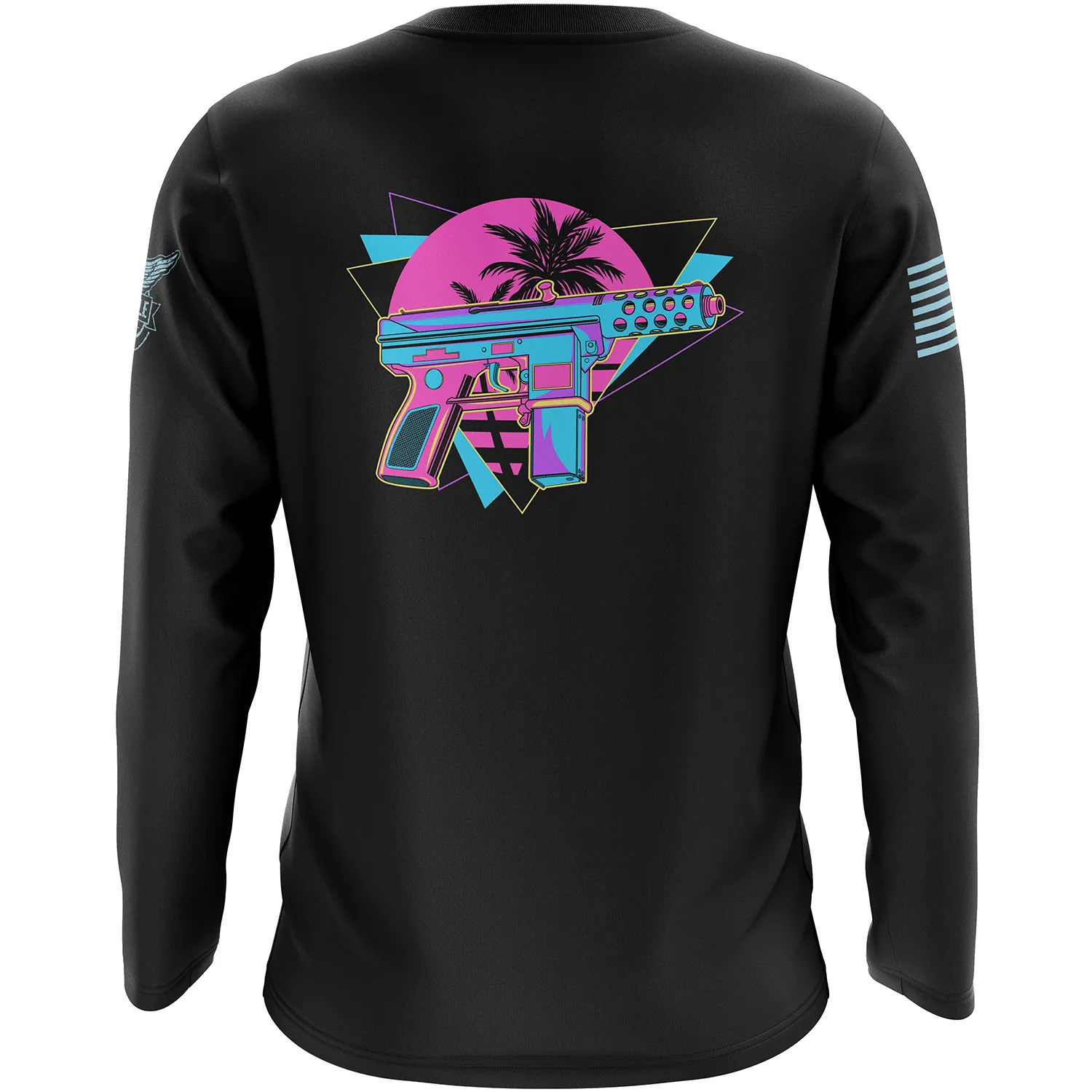 Retro Wave Tec9 Long Sleeve Shirt