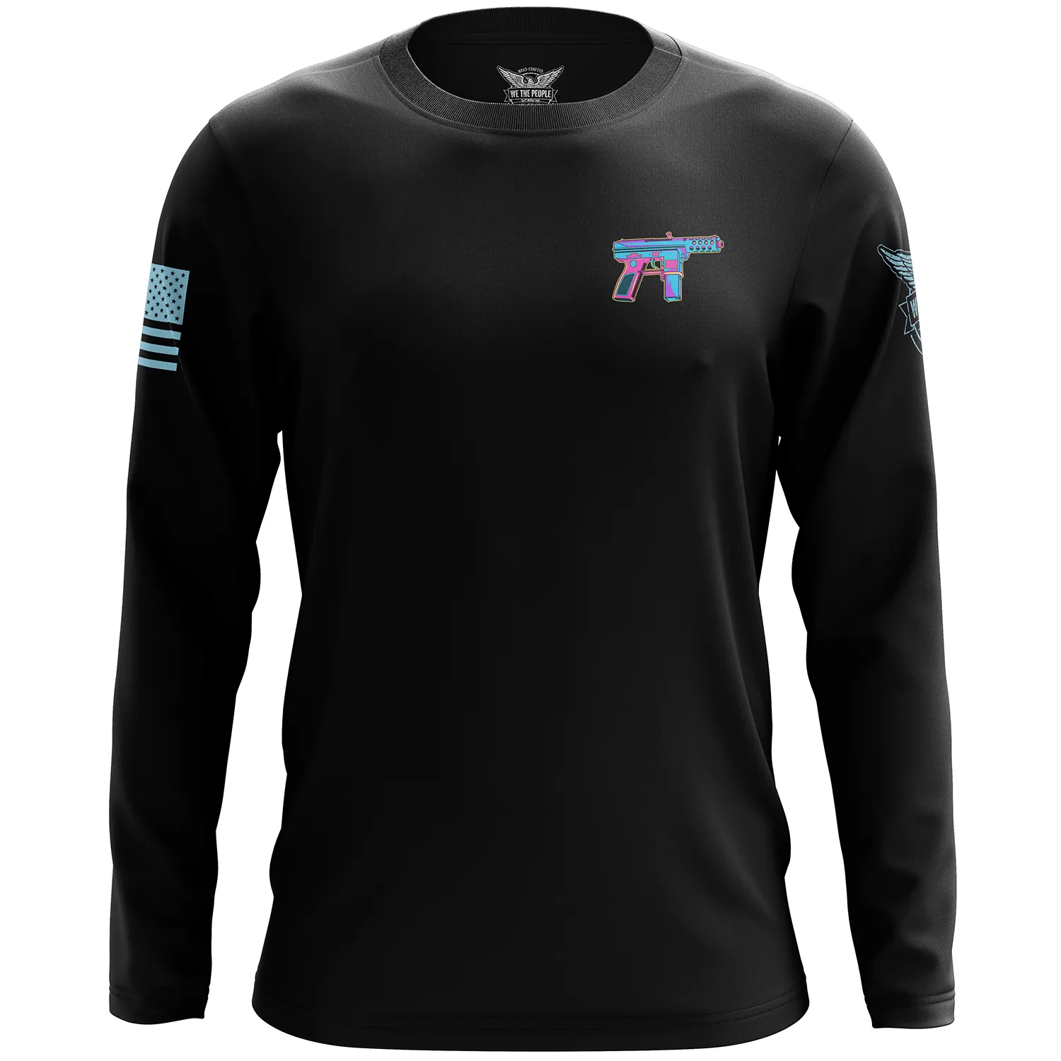 Retro Wave Tec9 Long Sleeve Shirt