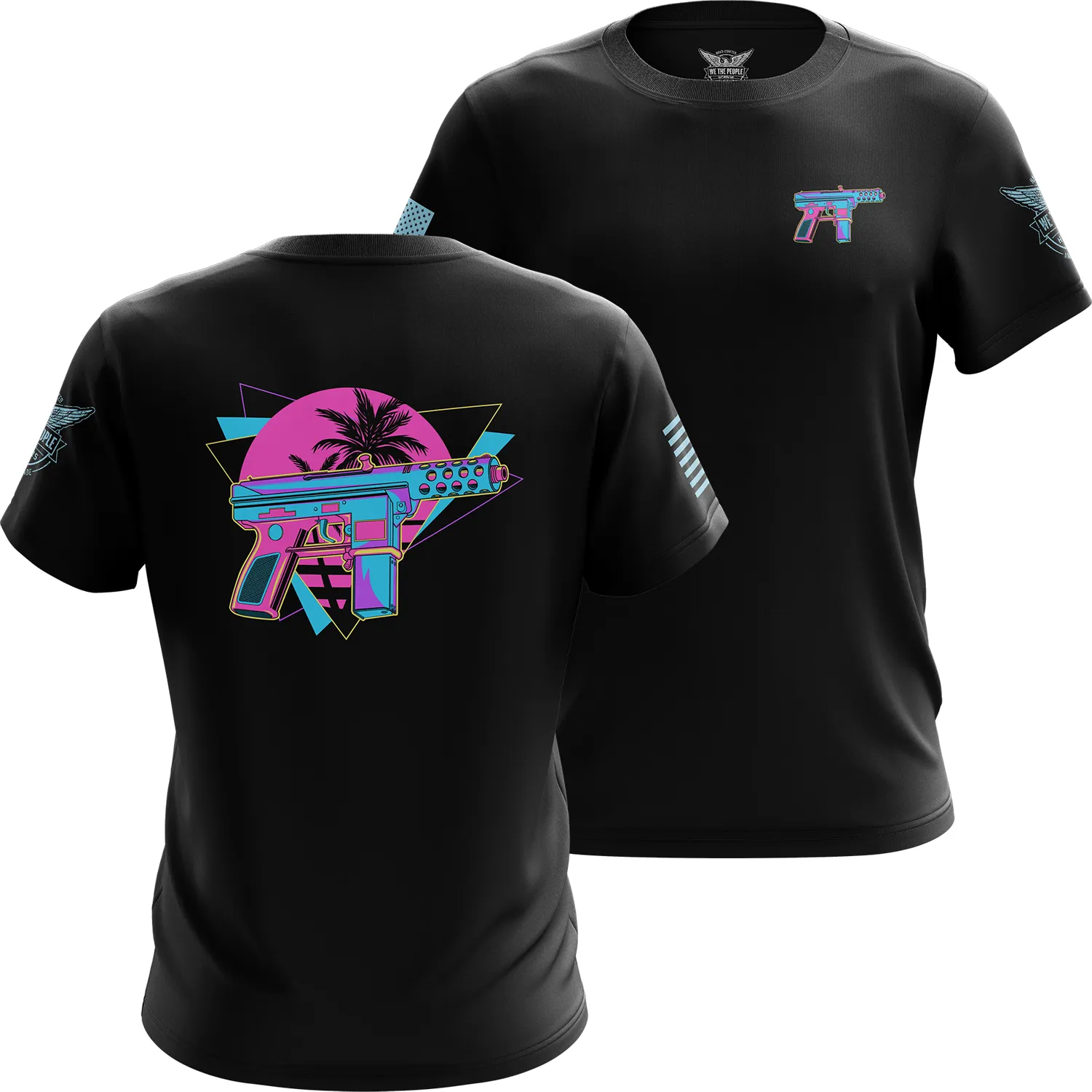 Retro Wave Tec9 Short Sleeve Shirt