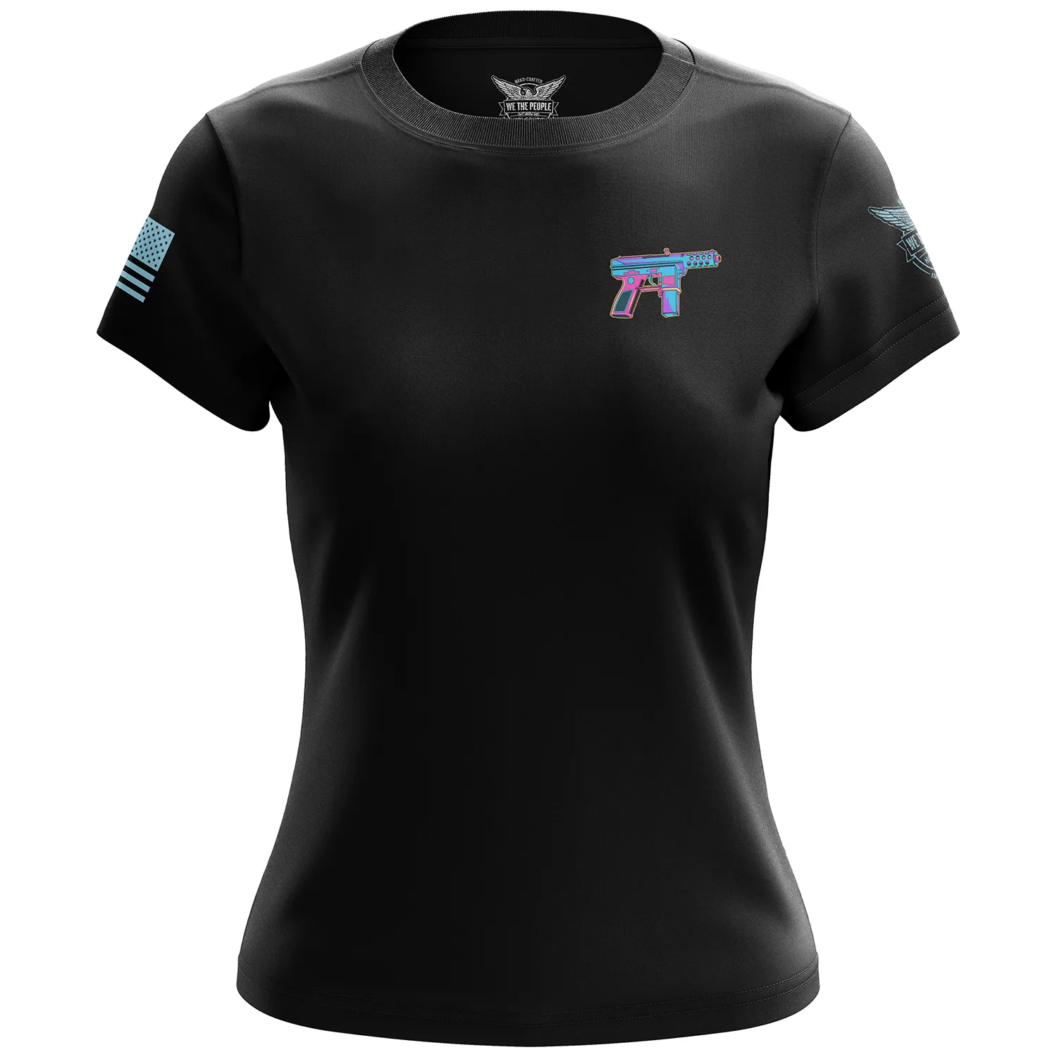 Retro Wave Tec9 Women's Short Sleeve Shirt