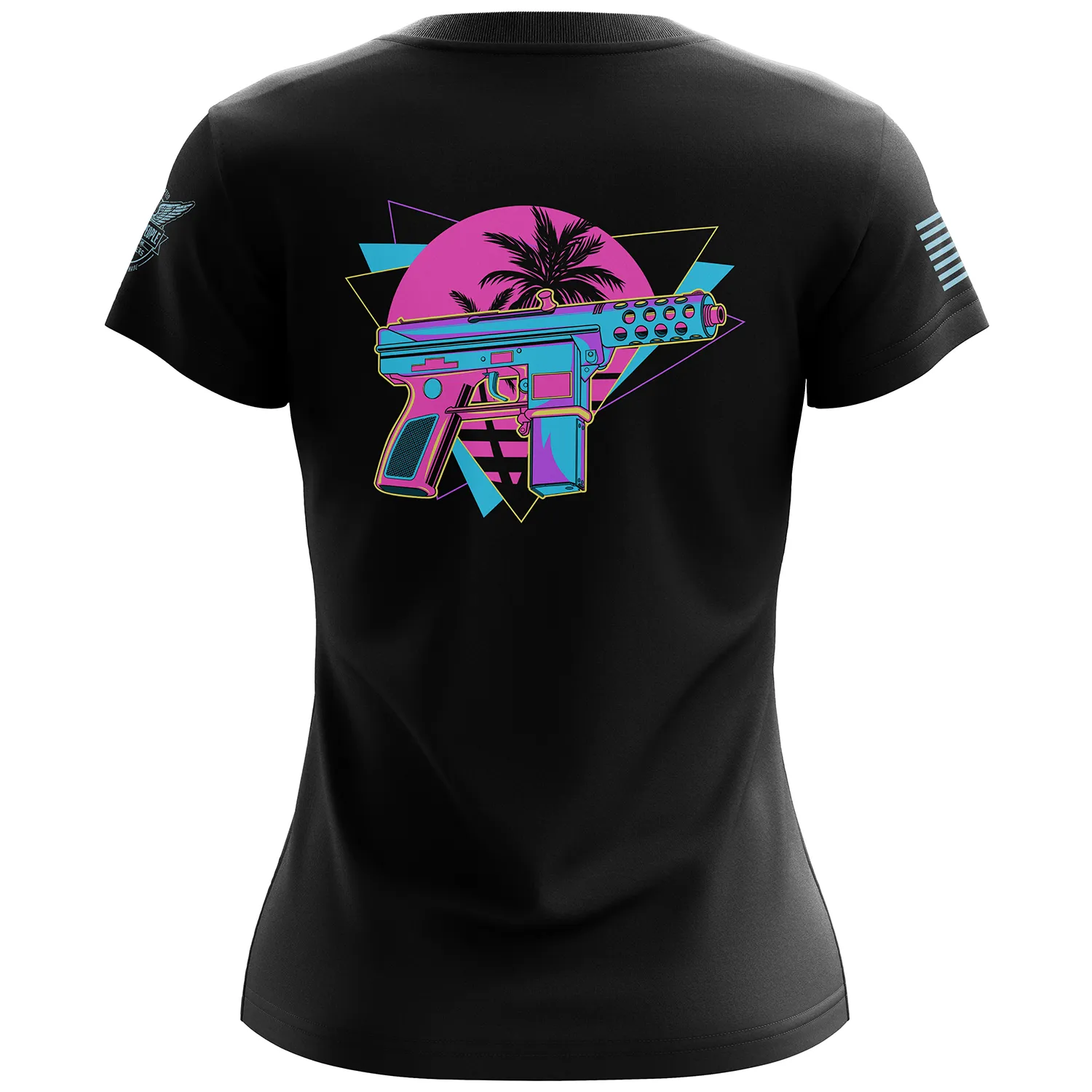 Retro Wave Tec9 Women's Short Sleeve Shirt