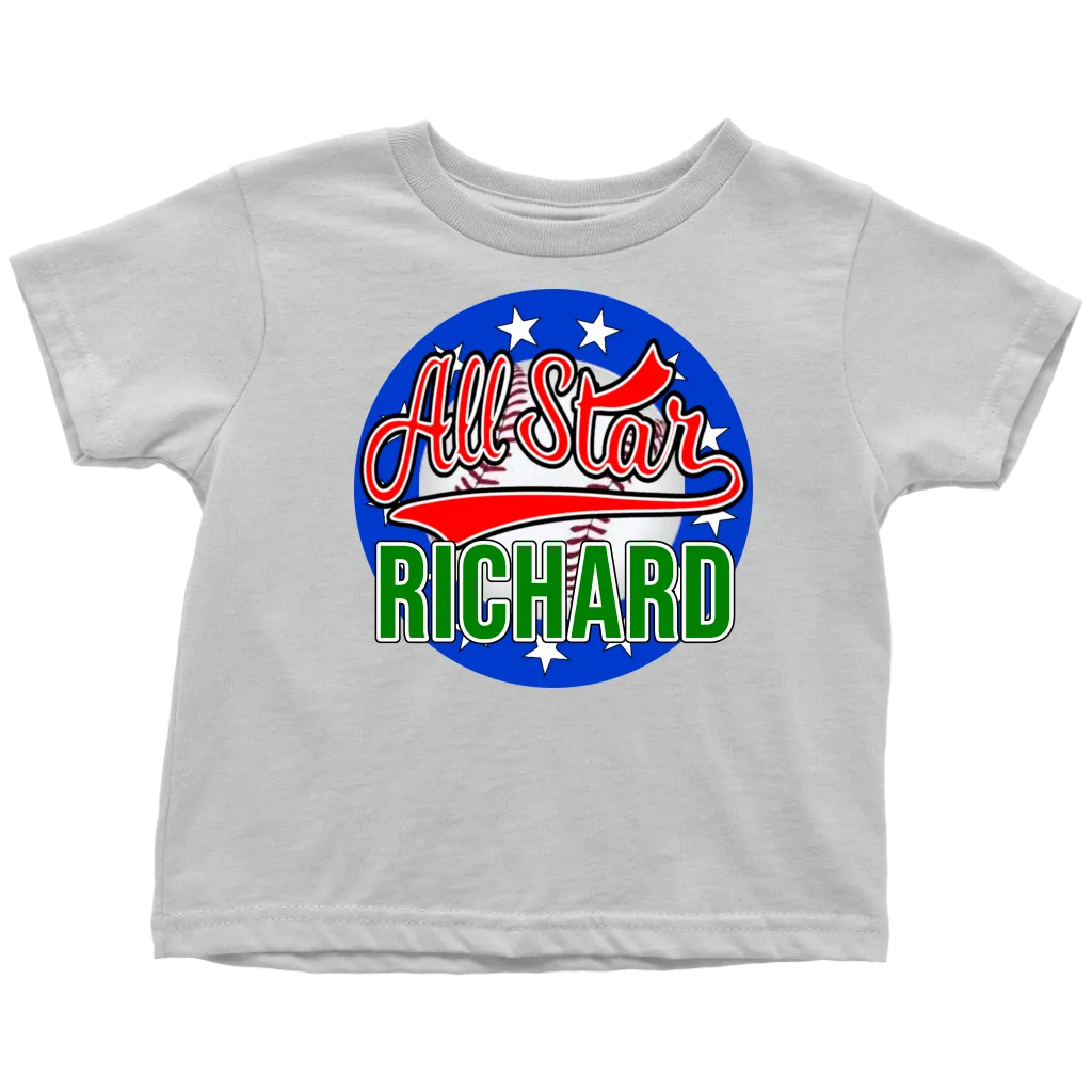 RICHARD ALL STAR TODDLER T-SHIRT FOR RICHARD