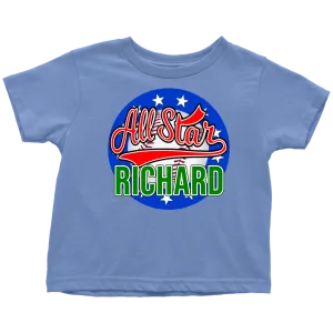 RICHARD ALL STAR TODDLER T-SHIRT FOR RICHARD