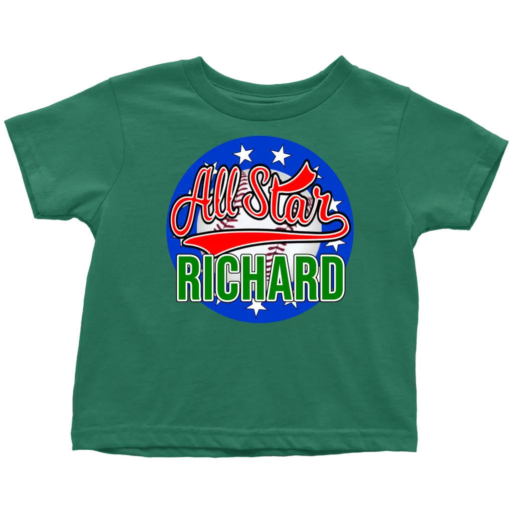 RICHARD ALL STAR TODDLER T-SHIRT FOR RICHARD