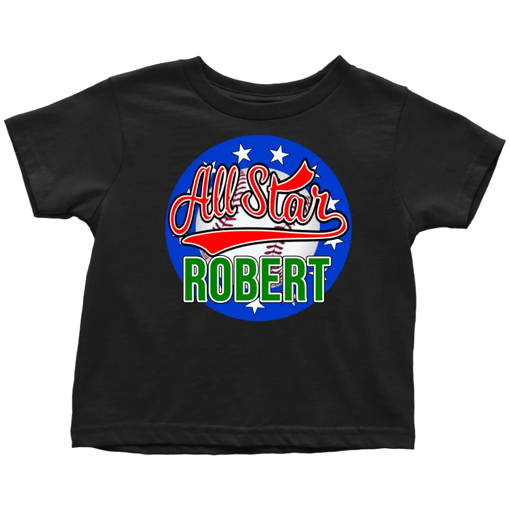 ROBERT ALL STAR TODDLER T-SHIRT FOR ROBERT