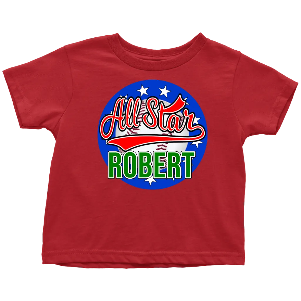 ROBERT ALL STAR TODDLER T-SHIRT FOR ROBERT