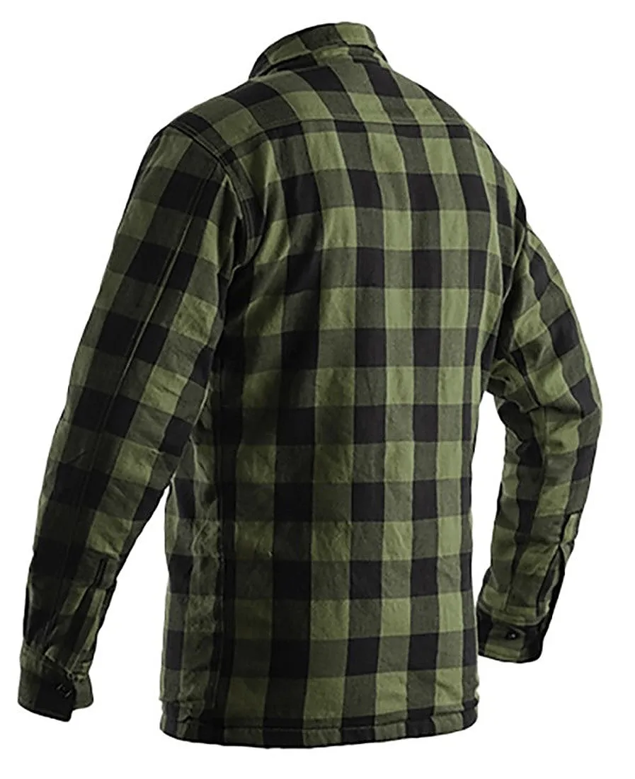 RST  Lumberjack CE Armoured Chequered Shirt - Green