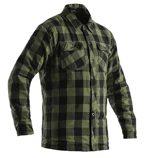 RST  Lumberjack CE Armoured Chequered Shirt - Green