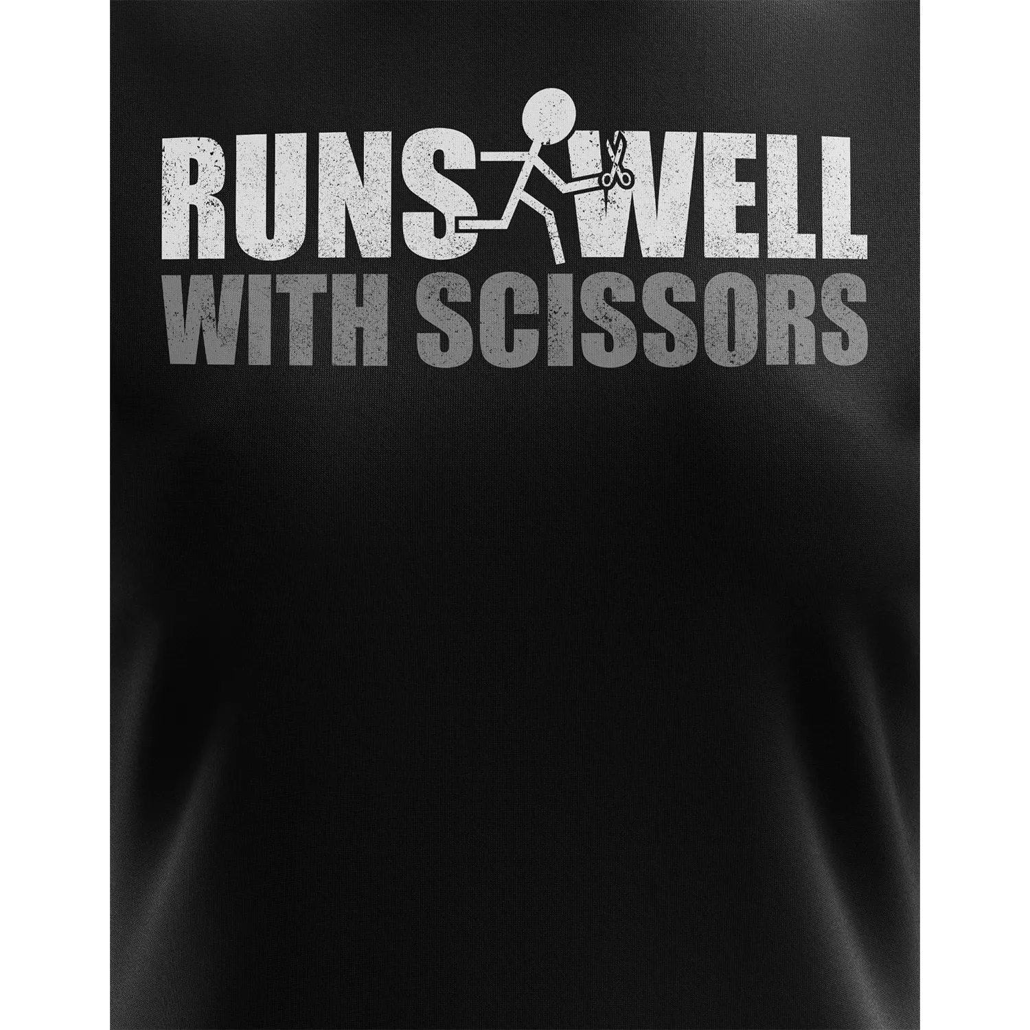 Runs Well With Scissors Women's Short Sleeve Shirt