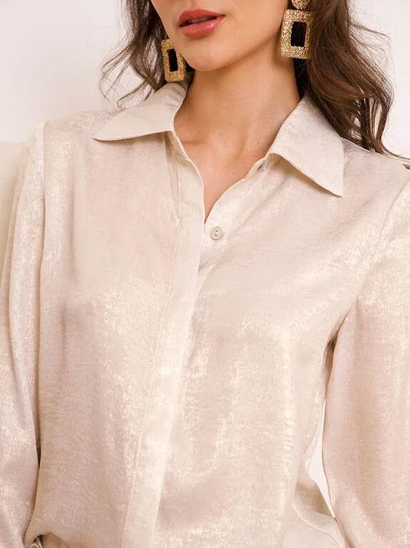 Samantha Metallic Shirt