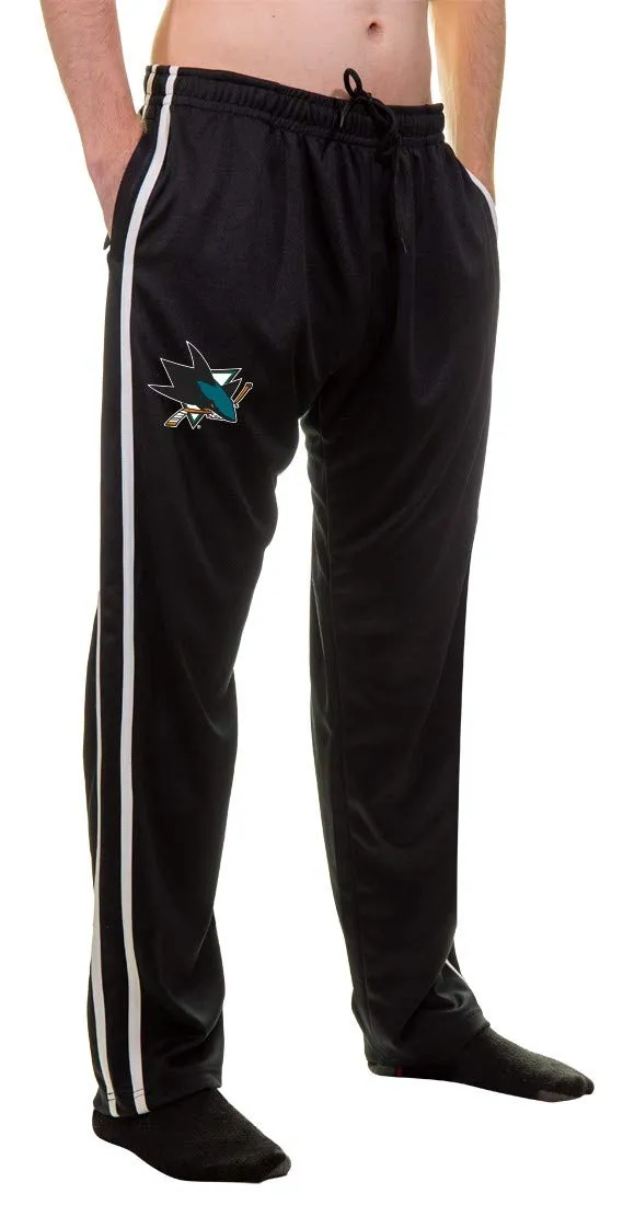 San Jose Sharks Striped Training Pants for Men