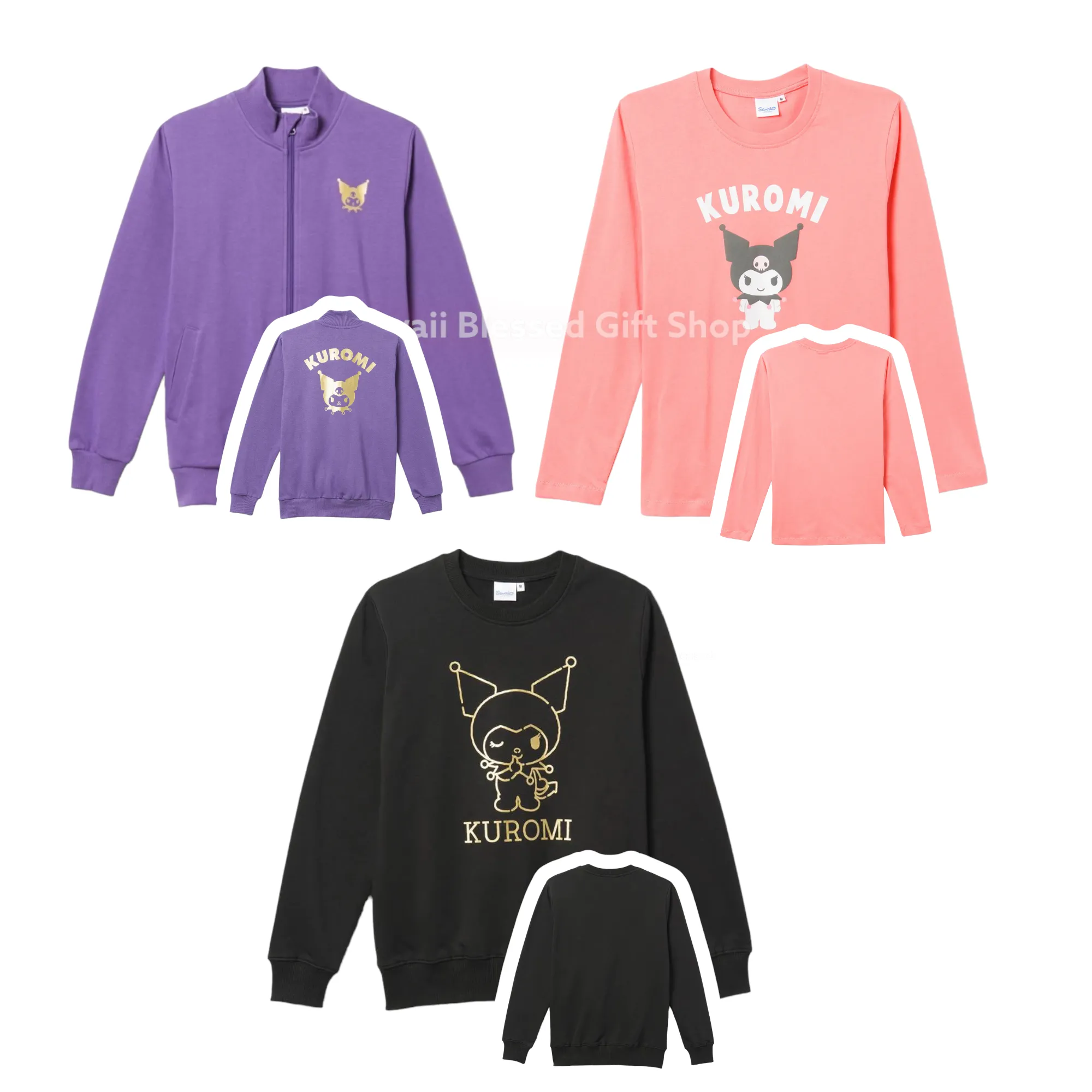 Sanrio Kuromi Long Sleeve Shirt