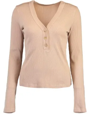 Scarlett Rib Henley