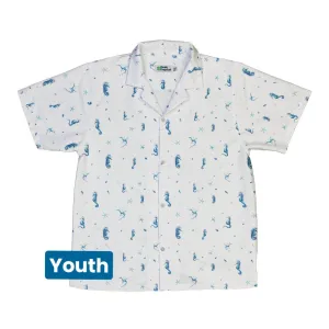 Seahorses Floating Youth Hawaiian Shirt