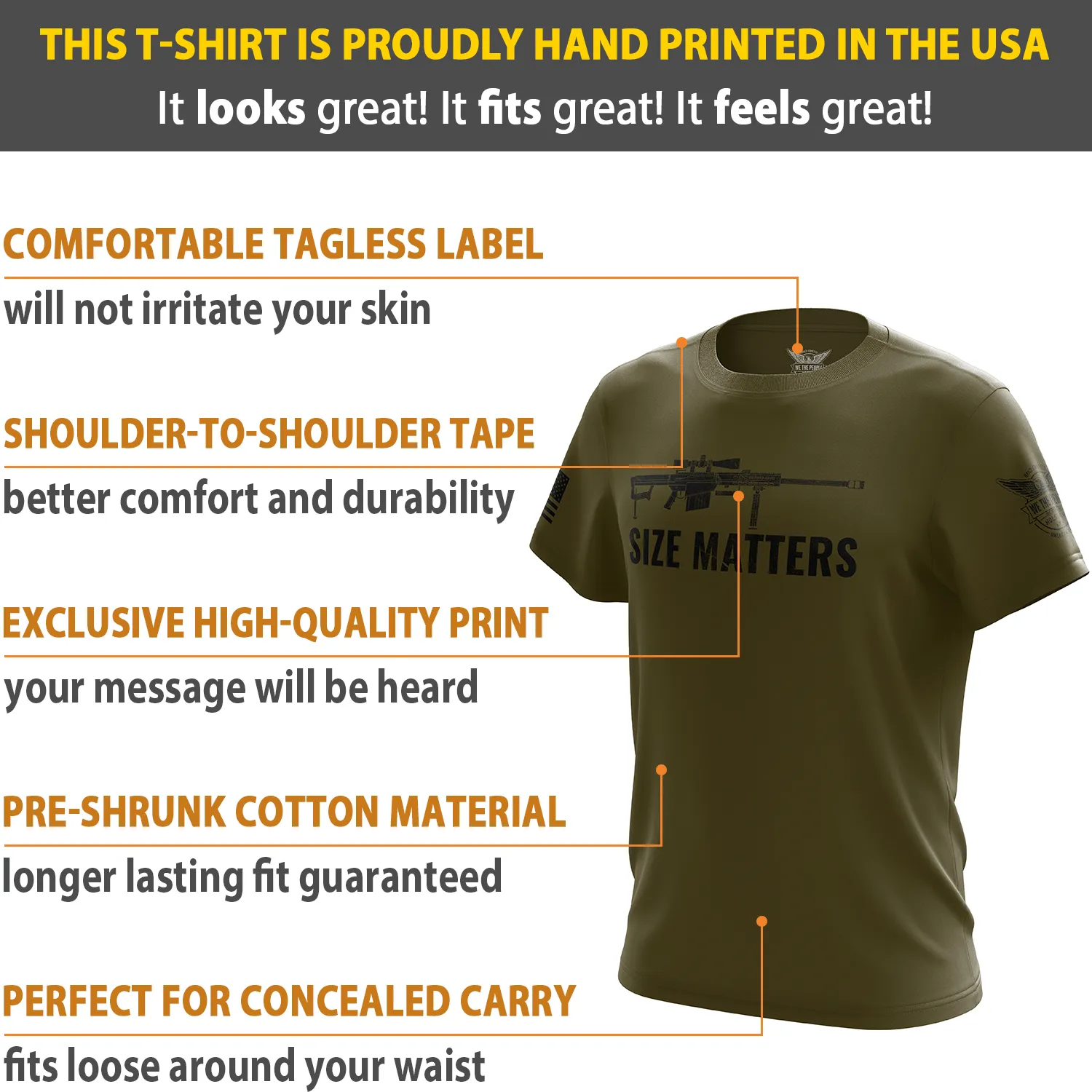 Size Matters Short Sleeve Shirt