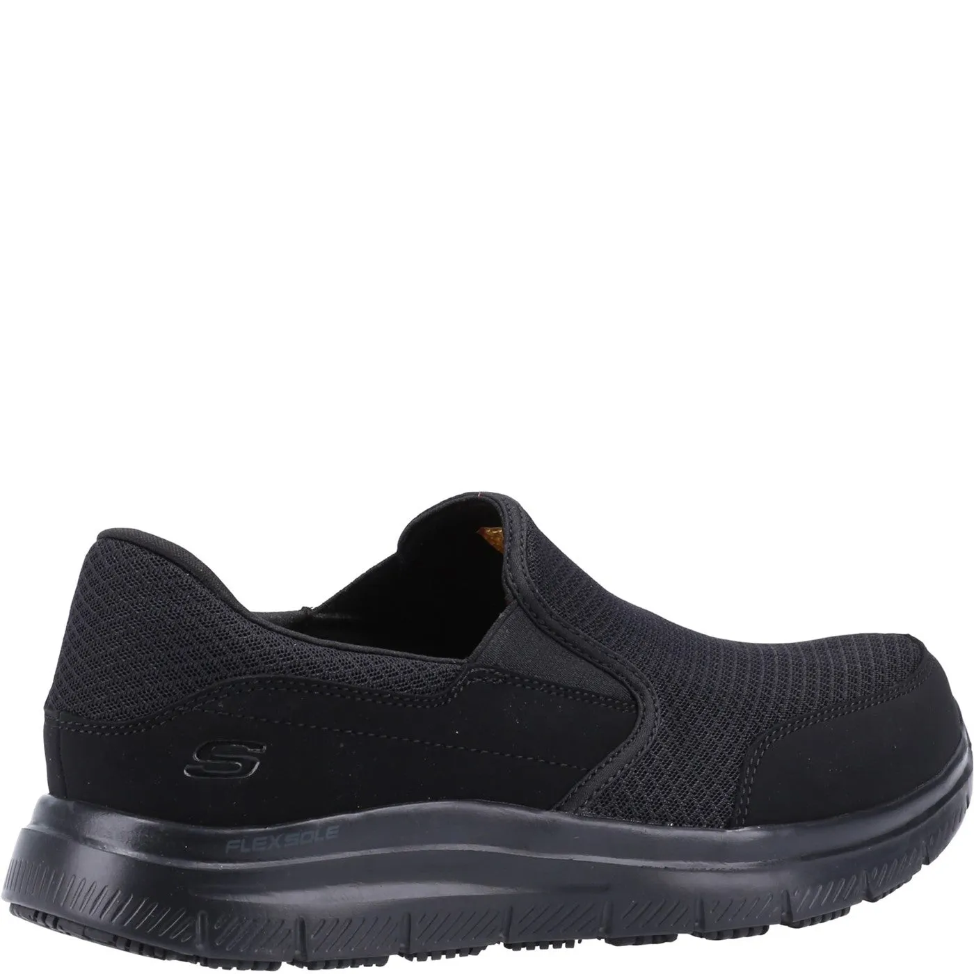 Skechers Workwear McAllen Wide Slip Resistant Occupational Shoe OB Black