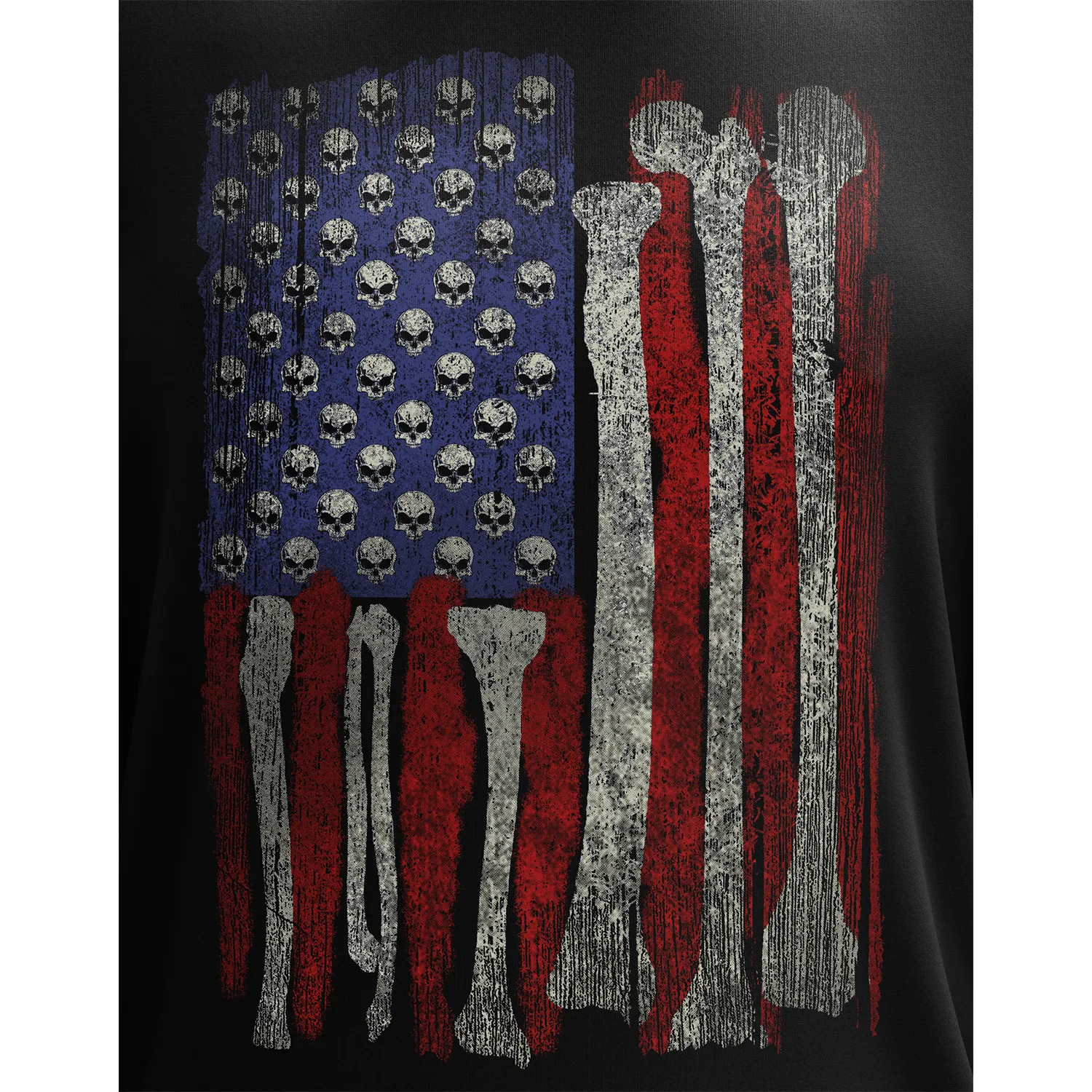 Skull Flag Long Sleeve Shirt