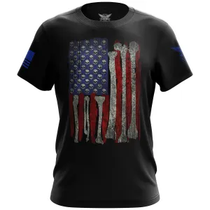 Skull Flag Short Sleeve Shirt