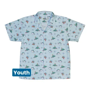 Snowing Frogs Youth Hawaiian Shirt