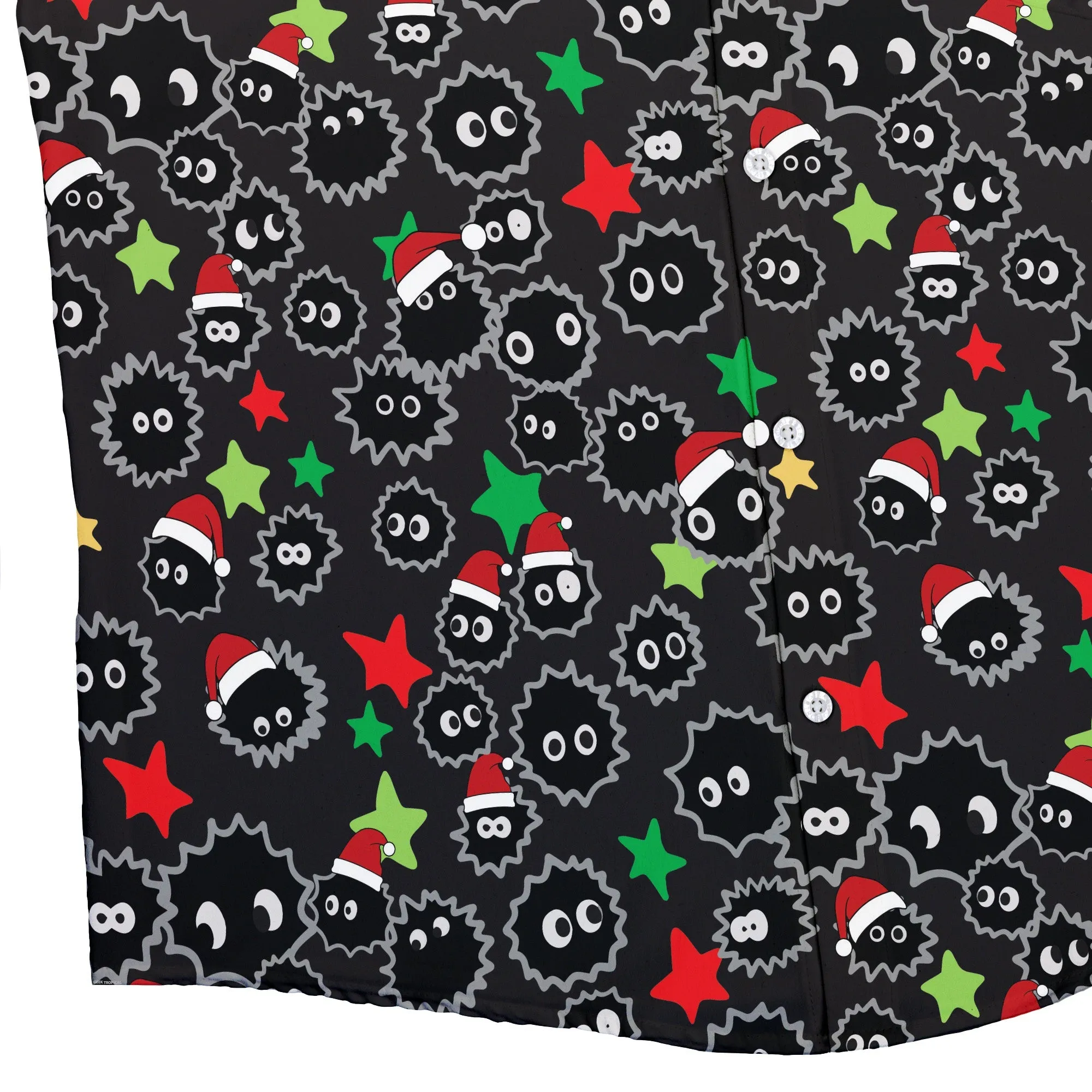 Sootsprite Santas Button Up Shirt