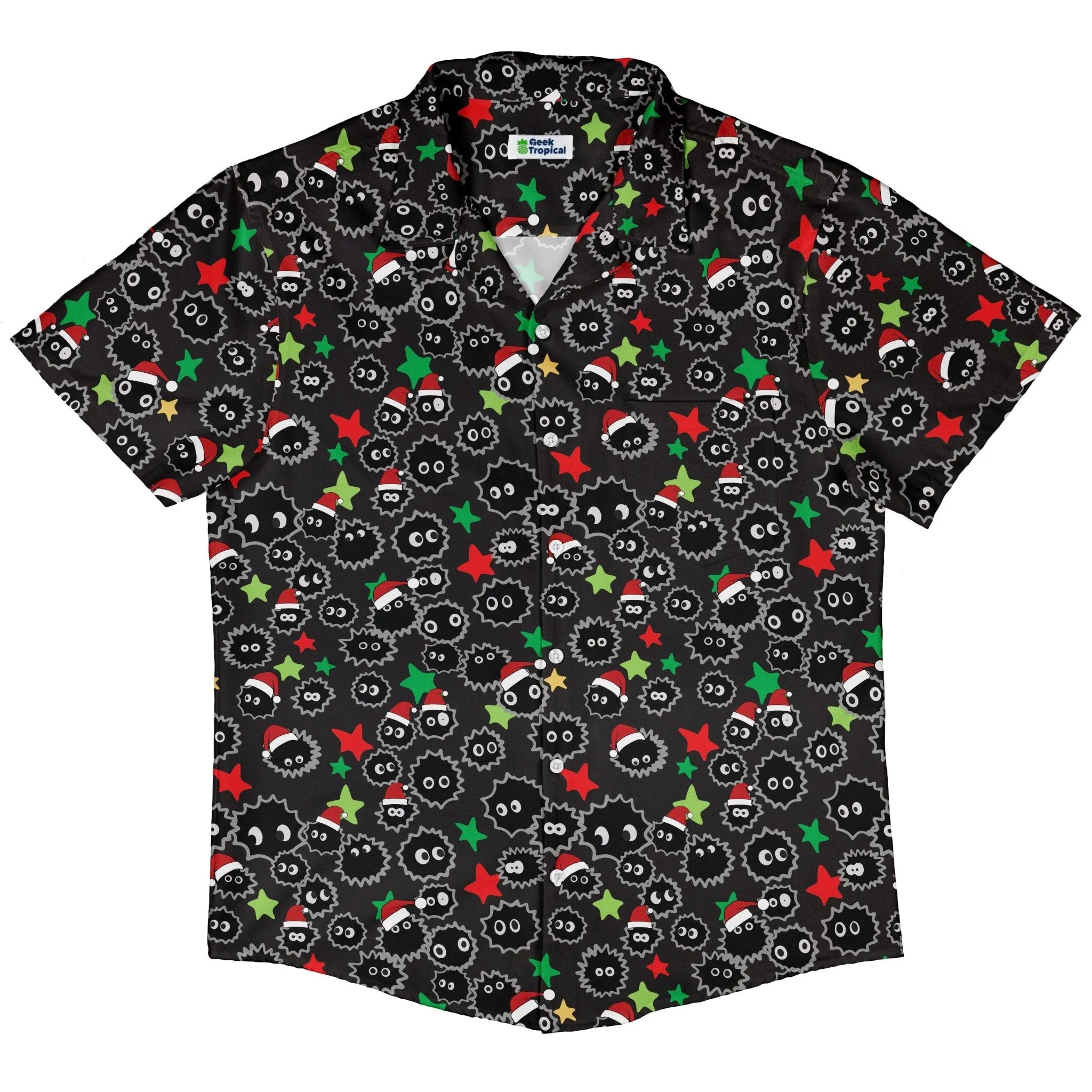 Sootsprite Santas Button Up Shirt