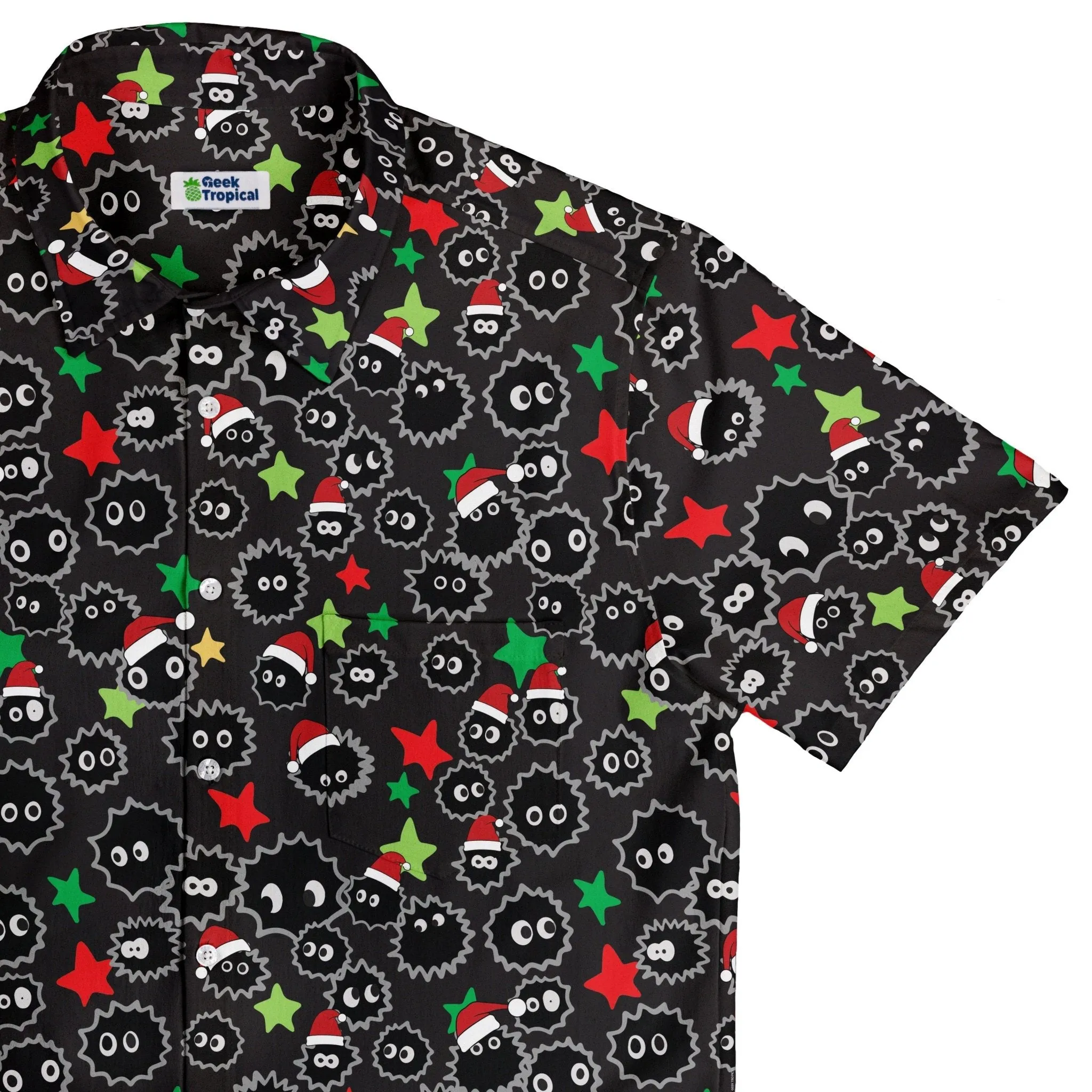 Sootsprite Santas Button Up Shirt