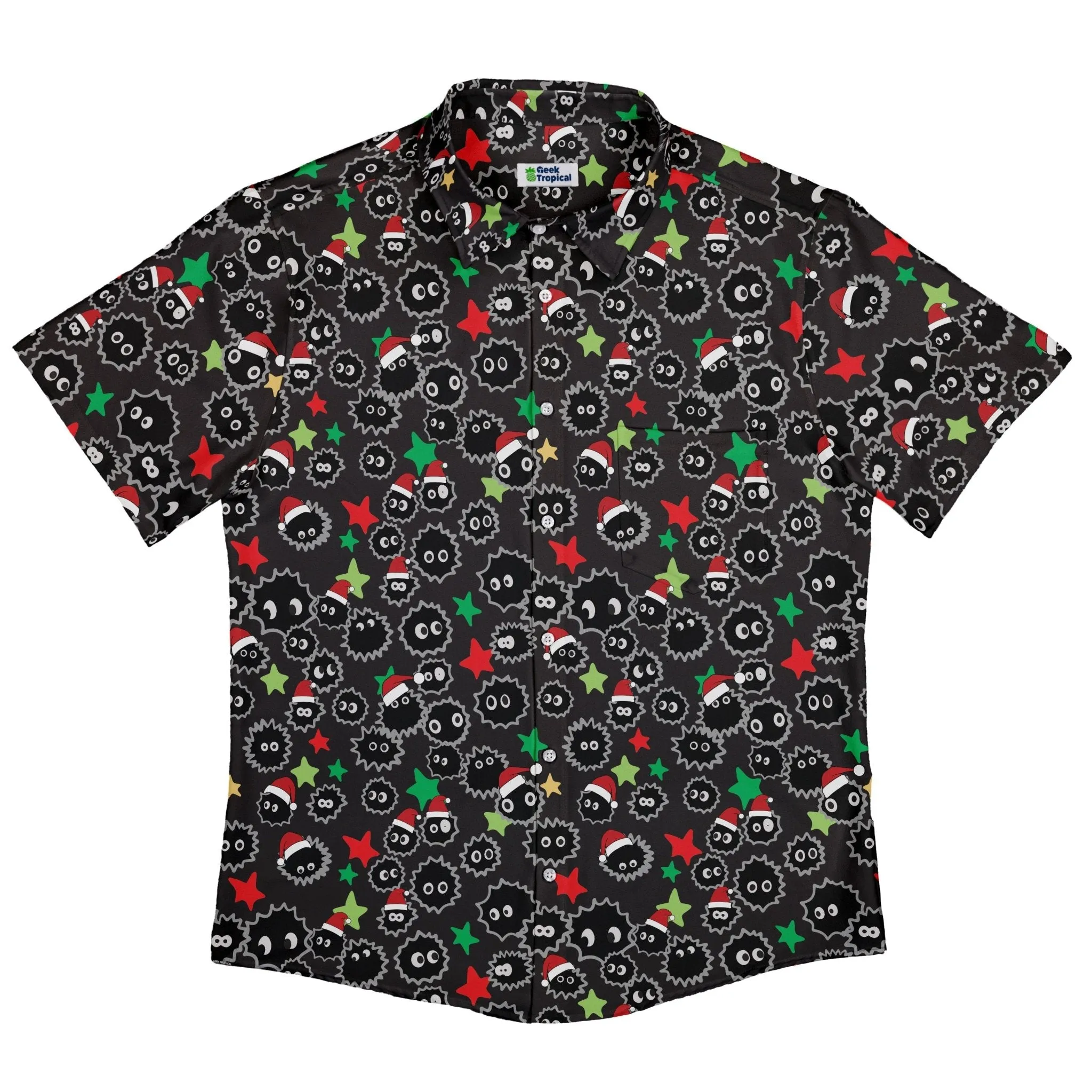 Sootsprite Santas Button Up Shirt