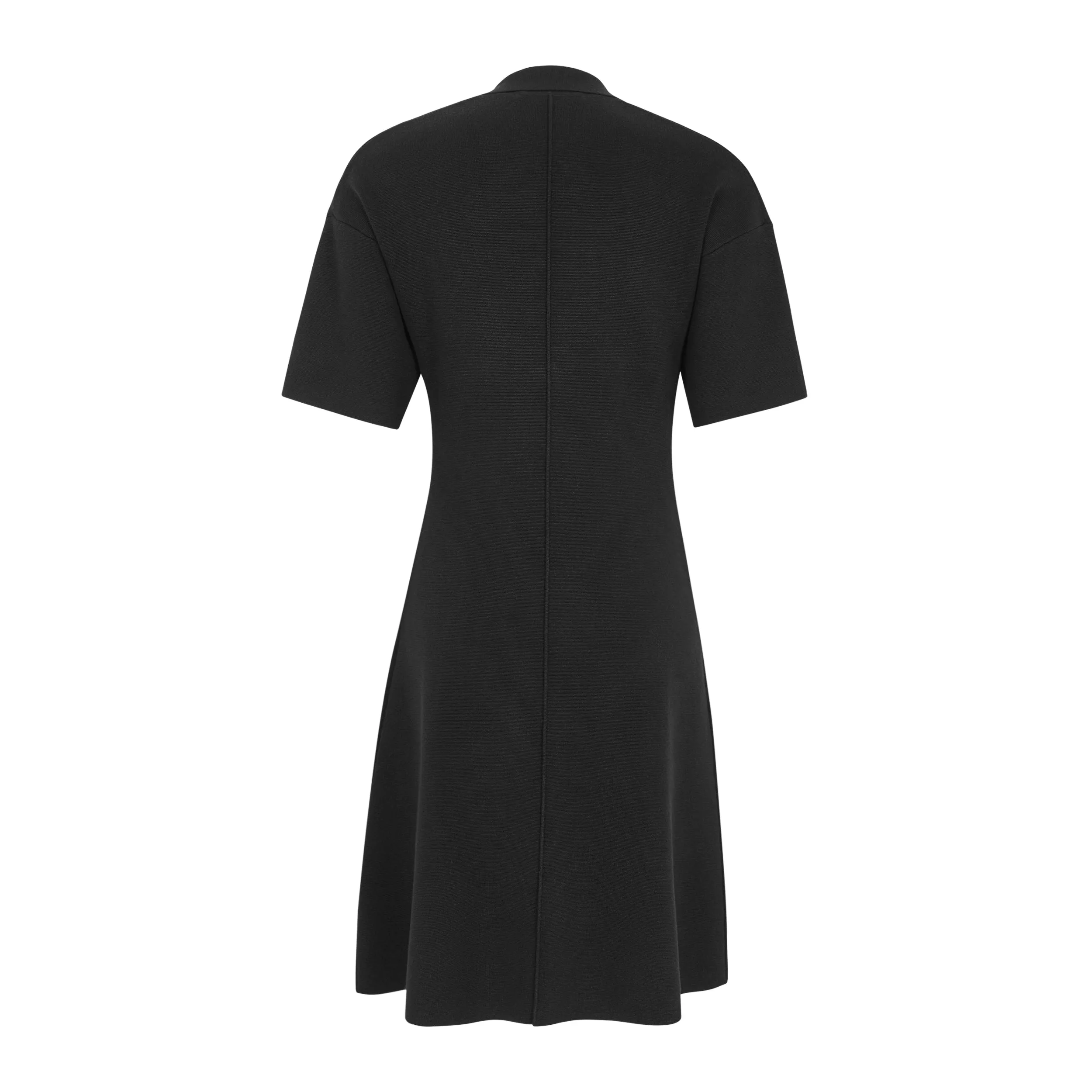 SRHenrietta Polo Dress knit - Black