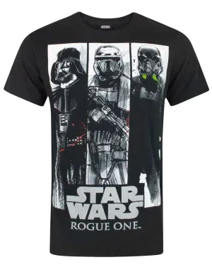 Star Wars Rogue One Character Panels Men's T-Shirt