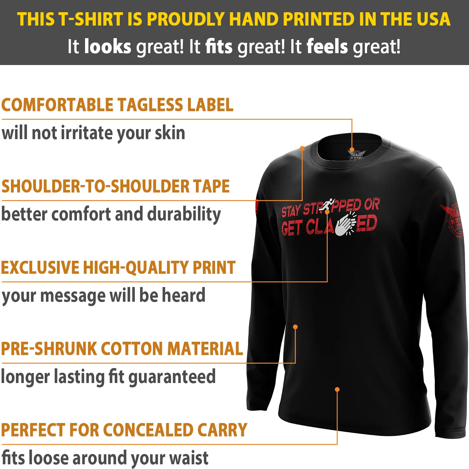 Stay Strapped Long Sleeve Shirt