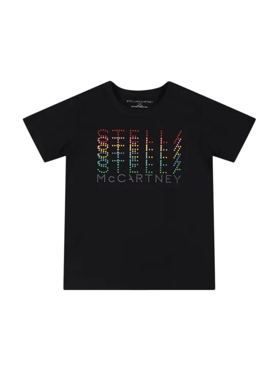 Stella McCartney Kids   Printed cotton jersey t-shirt 