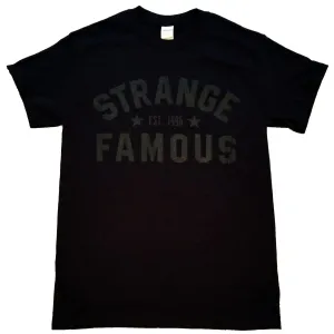 Strange Famous "Est. 1996" Black-on-BLACK T-Shirt